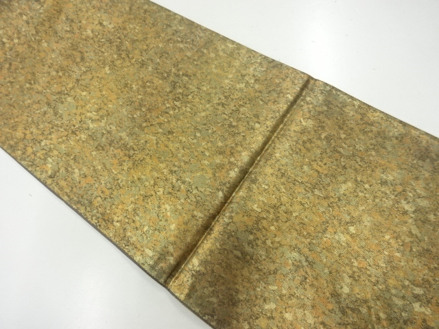 リサイクル　のり散らし模様袋帯